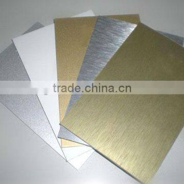 Brush PVDF/PE Aluminum Composite Panel