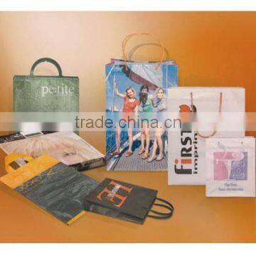 Custom Printed Plastic Shopping Bag