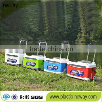 30L square Shape Plastic Fishing Bucket PP water bucket