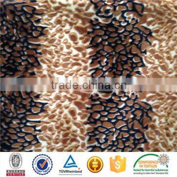 100%polyester snake skin print upholstery fabric for Europe and america market