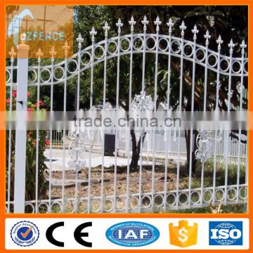 Popular Cheap Hot Dip Galvanized Beautiful Decorative Garden Fence Panels