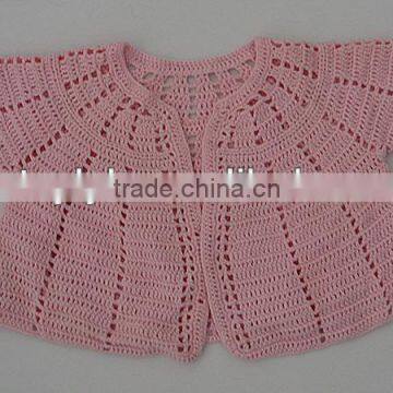 fashion women's pink crocheted clothes