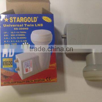 Stargold HD universal Twin LNB/Single LNB/Quad LNB,Starcom universal twin LNB/Single LNB/Quad LNB