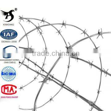 Barbed Iron Wire Hot Dipped Galvanized Factory