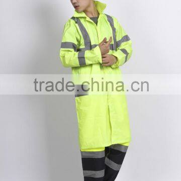 Water-Proof police Raincoat Suit for Man 2016 safety police rainsuit