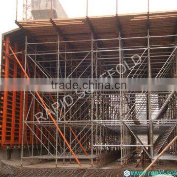 Scaffolding project for railway