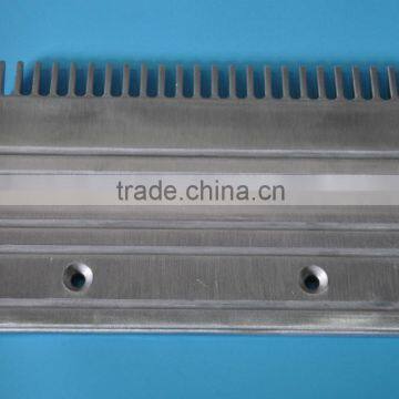 elevator parts aluminum comb escalator comb plate