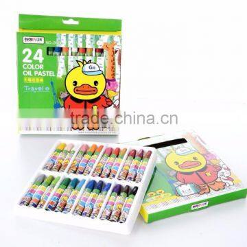 Eco-friendly kids stationery art oil pastel