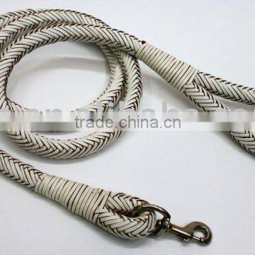 Wholesale Sturdy Artificial Leather Dog Leashes