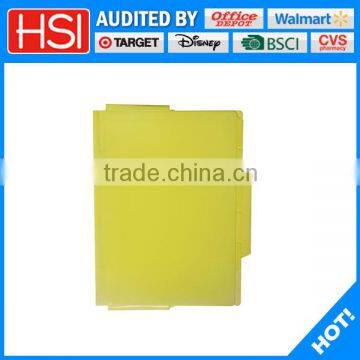 new fashion plastic PP file folder