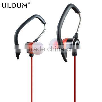 Zipper stereo in ear earphone sport headphone with mic for iphone mobile phone