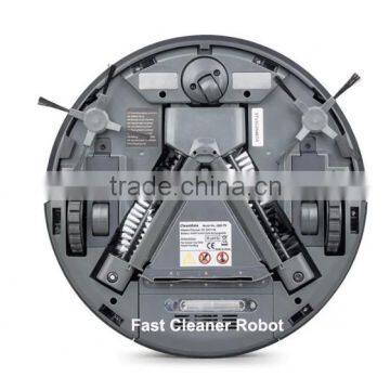 Remote Control and Self Charge Multifunction Auto Cordless Vacuum Cleaner Robot With UV Light, Schedule, Super Suction photo-5