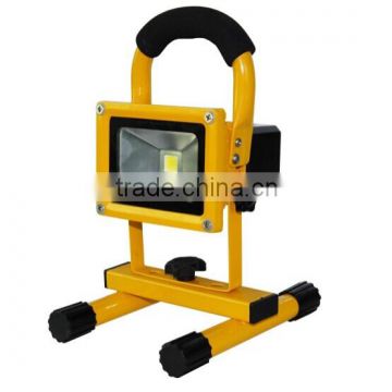 Economy LED flood lights 10w with battery