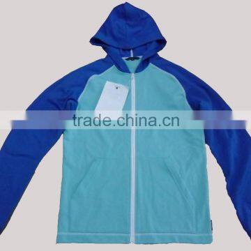 Knitted fleece soft jacket zip-up