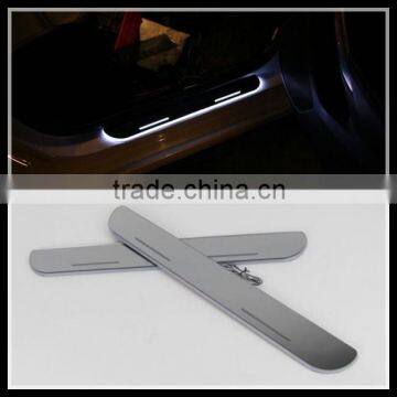 Ben z LED moving door scuff plate light LED soor sill step plate light for Mercedes W204 W212 GLK