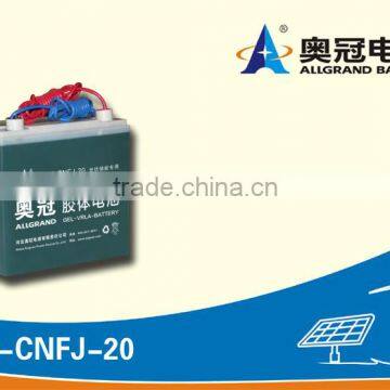 12V20Ah Solar Power GEL Battery