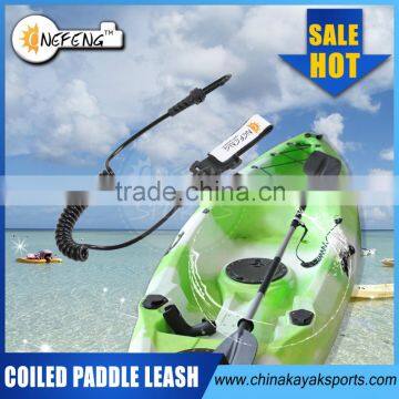 Paddle Leash, Kayak Paddle Leash, Coiled Paddle Leash