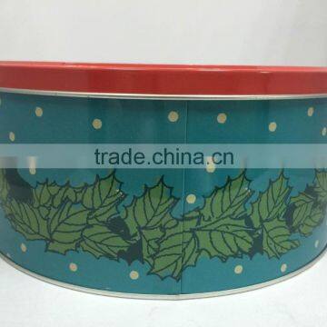 Hot Design Customized Round Tin Box for Packaging/Chocolate Tin Box/biscuit Tin Box photo-3