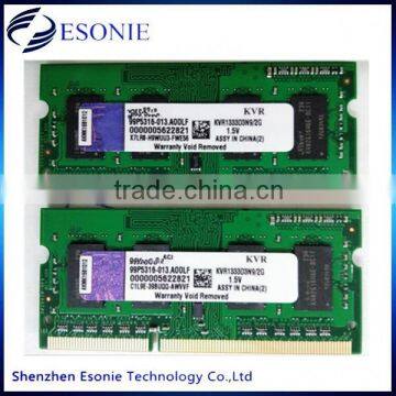 Computer hardware ETT chips ram memory ddr3 2gb laptop 200pin