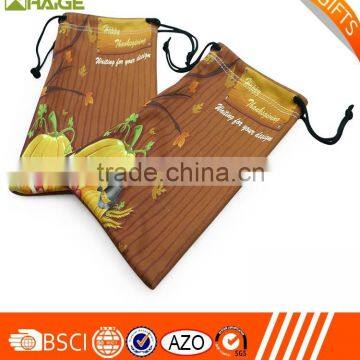 microfiber lens cloth pouch