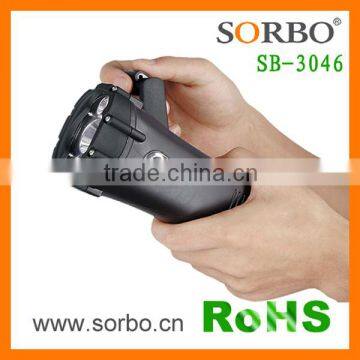 SORBO Waterproof Dynamo Mobile Charger With Hand Crank LED Flashlight Torch Portable Emergency Dynamo Power Bank for Outdoor photo-4