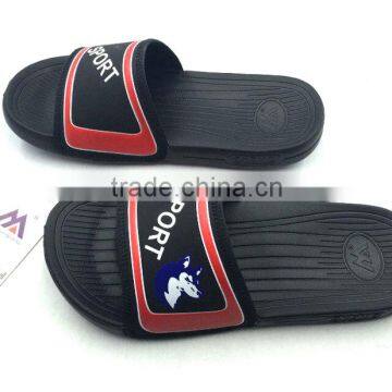 2015  China fashion shoes men wholesale slide customized slippers footwear