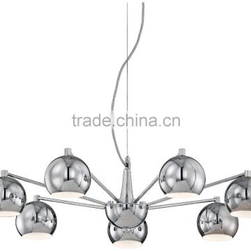 11.5-1 a simple yet fashion-forward design a sense of modern style to any space Chrome LED Pendant Light