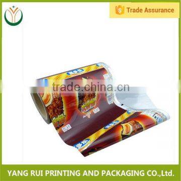Top grade classical plastic film roll,sachet packaging roll film