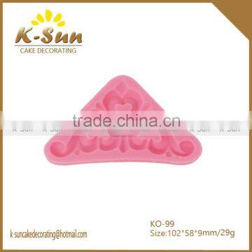 fondant silicone mold ribbon lace cake decorating mold reposteria moldes