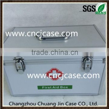 Made in China household and medical paramedic doctors case aluminum first aid box,medical case