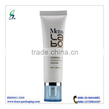 50ml cosmetic tube packaging, acrylic screw cap