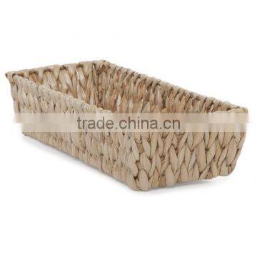 Natural water hyacinth storage basket