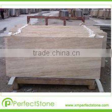 Beige travetine marble countertops and yellow travetine table tops best price