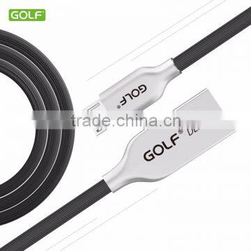 Stainless steel material colored fast charger slim micro usb cable, usb cable for Android mobile