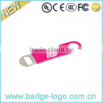 Pink Cheap Metal Push Down Bottle Opener Series