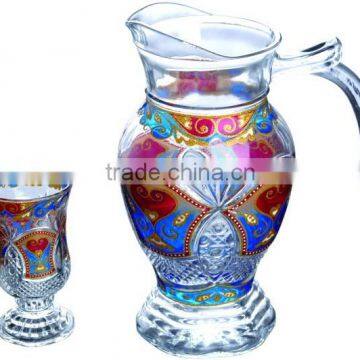 Best seller water set with decal technology