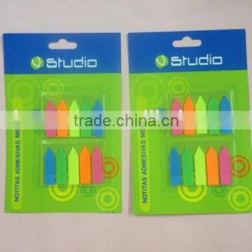 Fluorescent PET plastic sticky note