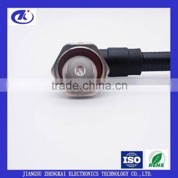 rf Cable Jumper, 1/2" Superflex Cable With 7/16 DIN Male RA to DIN Male Connector, Cable Assembly photo-2