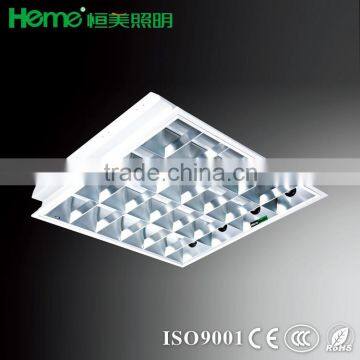 LED tube grid lamp light fixture