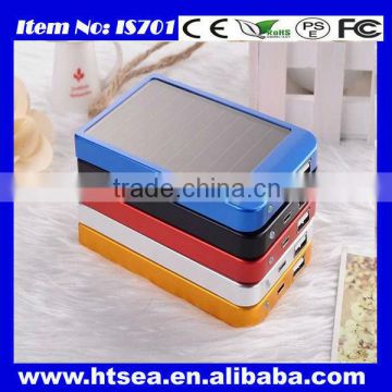 2015 technology gift items of solar backpack charger power bank 5000mAh