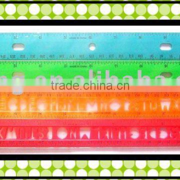 30 cm Ruler Plastic Ruler , ruler set , plastic colorful ruler