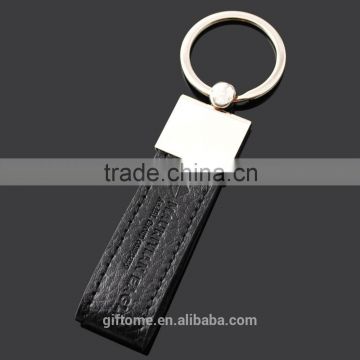 hot sell custom leather keyring