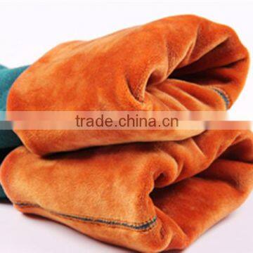 92% POLYESTER 8% SPANDEX SUPER SOFT THERMAL UNDERWEAR FABRIC,KEEP WARM VELVET FABRIC