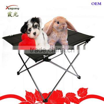 outdoor furniture aluminum folding canvas camping table dining table