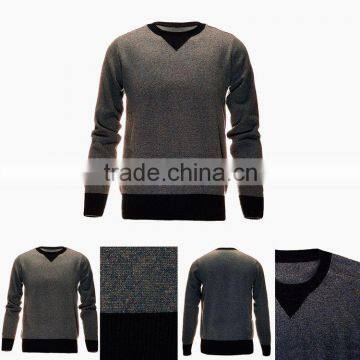 Hot selling 100% cashmere knitted man custom sweater