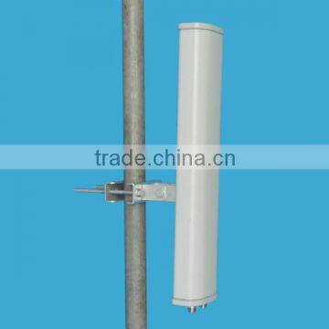 Antenna Manufacturer 3300-3800MHz 18dBi 65 Degree Dual Polarized/Dual Feed Outdoor WLAN Base Station Sector Wimax Panel Antenna