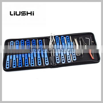 China supplier shopping online manufacturer wholesale locksmith tools 30 pieces h & h lock pick set