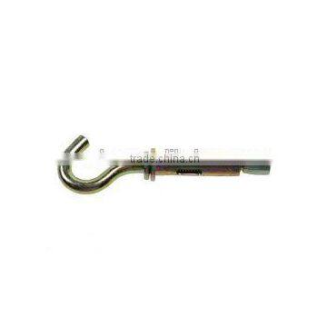 Carbon steel hook bolt sleeve anchor with ZP/YZP