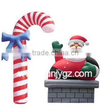 New design Giant Inflatable Christmas Santa Claus Dancing for Western Festival