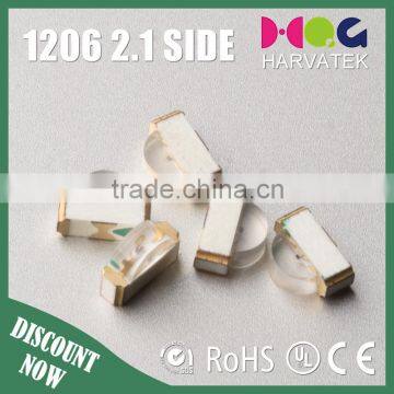 Good price 3.2x2.7x1.1mm 25mA surface mount 0603 bi-color red blue led